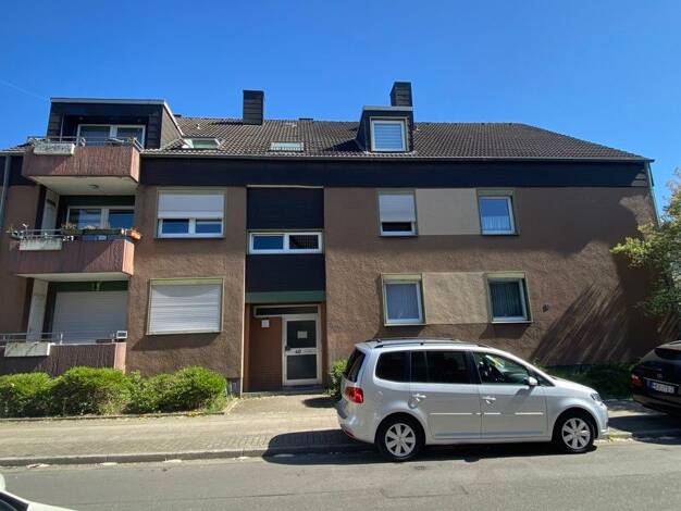 Wohnung zur Miete nur mit Wohnberechtigungsschein 360 € 2,5 Zimmer 58 m² 1. Geschoss frei ab 02.08.2025 Heisterholz 40 Karnap Essen 45329