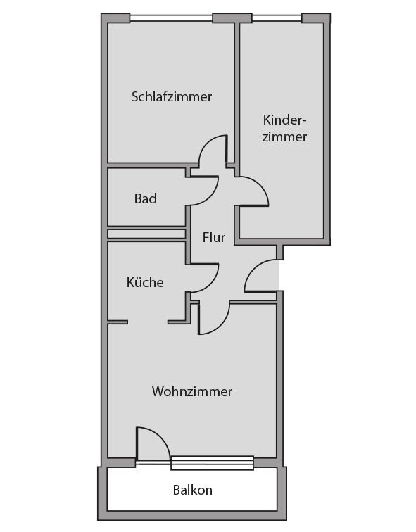 Wohnung zur Miete 377 € 3 Zimmer 62,8 m²<br/>Wohnfläche 3.<br/>Geschoss 01.03.2025<br/>Verfügbarkeit Lübecker Straße 6 Anklam Anklam 17389