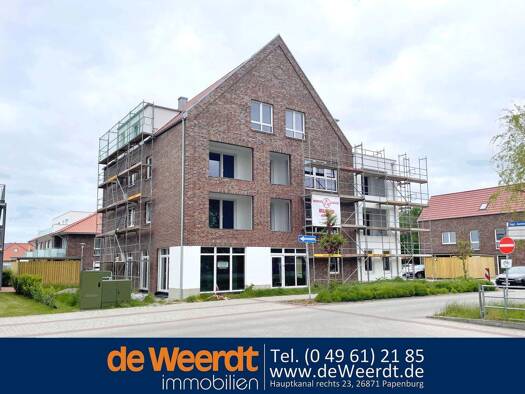 Büro zur Miete - Erstbezug provisionsfrei 1.250 € 105 m² Bürofläche Aschendorf Papenburg 26871