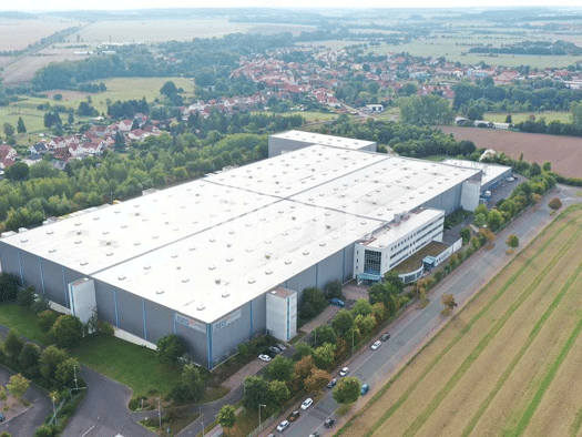 Lagerhalle zur Miete provisionsfrei 34.841,8 m² Lagerfläche teilbar ab 2.301 m² Hörselgau Hörsel 99880
