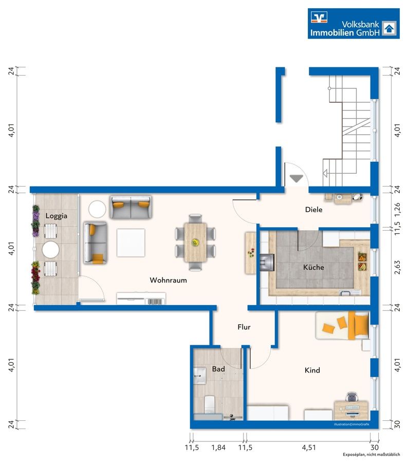 Wohnung zum Kauf provisionsfrei 144.000 € 2 Zimmer 66 m²<br/>Wohnfläche Neumarkt 4 Dülken - Mitte Viersen 41751