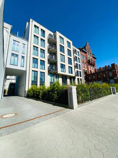 Terrassenwohnung zur Miete 1.330 € 1 Zimmer 52 m² Geschoss EG/5 frei ab sofort Kuhmühle 4 Hohenfelde Hamburg 22087