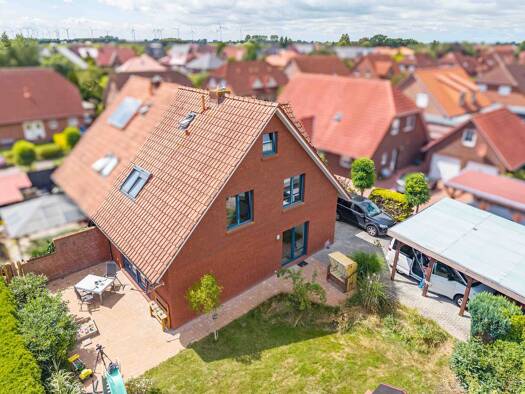 Doppelhaushälfte zum Kauf 299.500 € 4 Zimmer 120 m² 406 m² Grundstück Ihlowerfehn Ihlow 26632