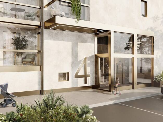 Wohnung zum Kauf - Neubau provisionsfrei 469.000 € 2 Zimmer 56,6 m² 2. Geschoss Pommernstr. 2 Eching 85386