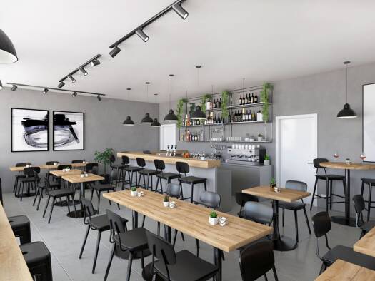 Ladenfläche zum Kauf - Neubau provisionsfrei 521.100 € 85,4 m² Verkaufsfläche Marktplatz 9 Ehrenstein Blaustein 89134