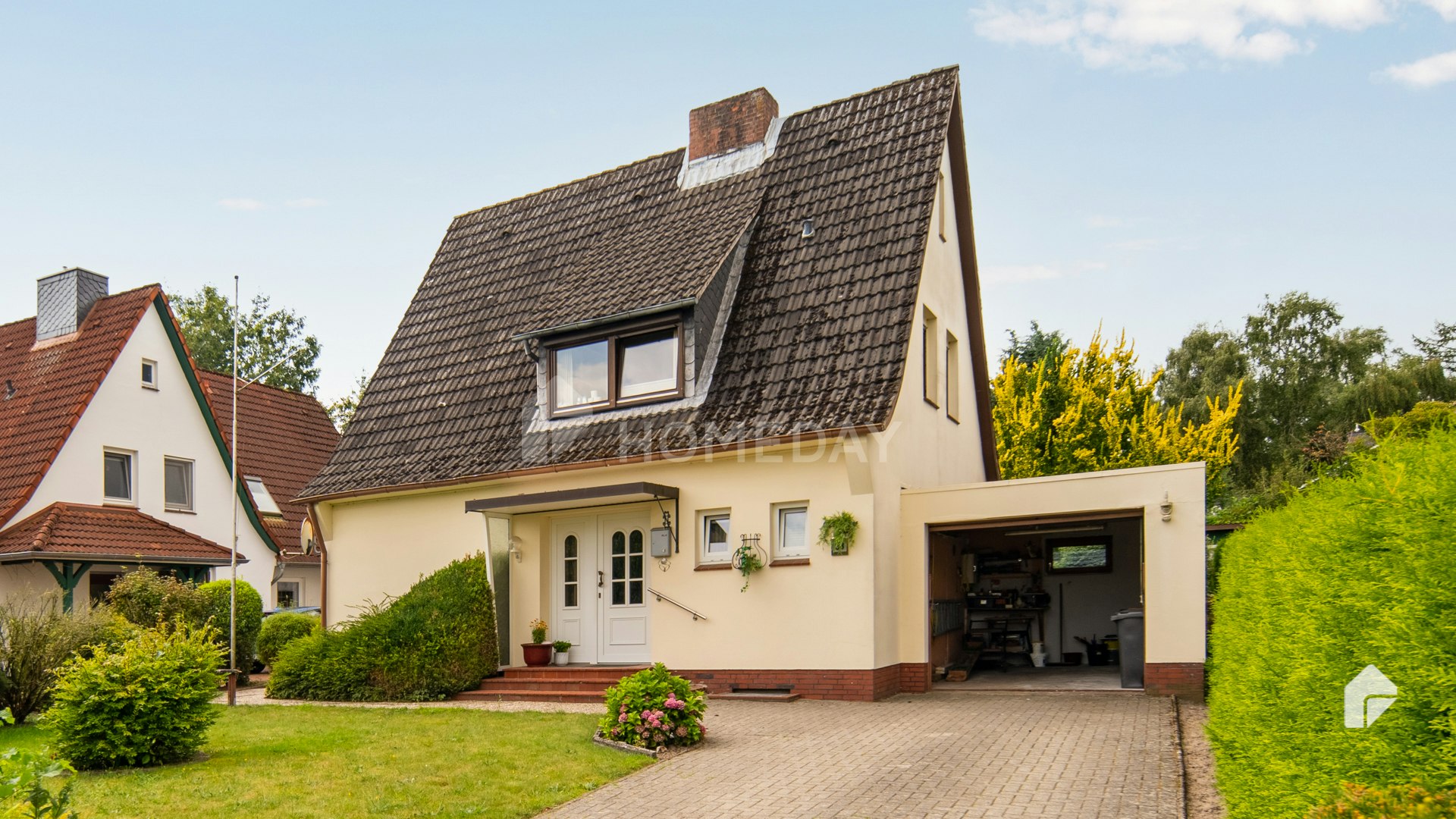 Einfamilienhaus zum Kauf 167.500 € 3,5 Zimmer 64,5 m²<br/>Wohnfläche 681 m²<br/>Grundstück Basbeck Hemmoor 21745