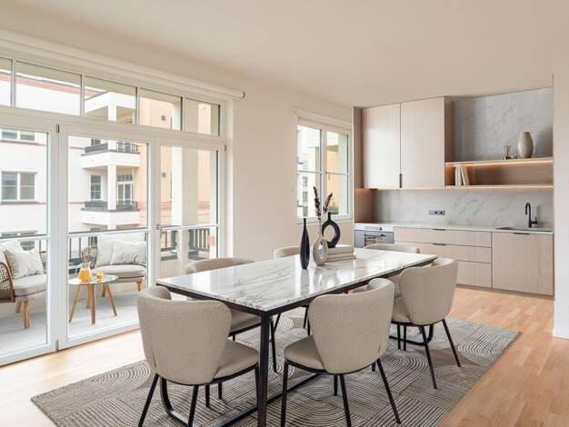 Wohnung zum Kauf - Neubau 590.000 € 3 Zimmer 81,8 m² 1. Geschoss frei ab sofort Georg-Hermann-Allee 124 Bornstedter Feld Potsdam 14469