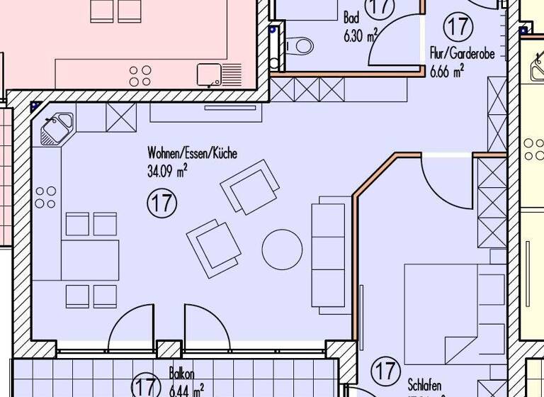 Wohnung zum Kauf - Erstbezug 286.900 € 2 Zimmer 70,6 m² 1. Geschoss Rothof Wörnitz 91637