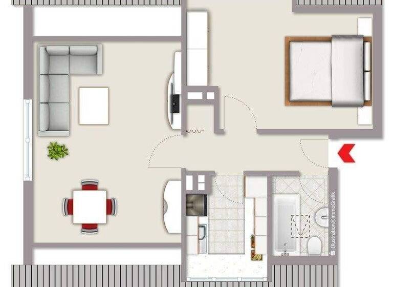 Wohnung zum Kauf 159.000 € 2 Zimmer 47 m² Schorndorf 73614