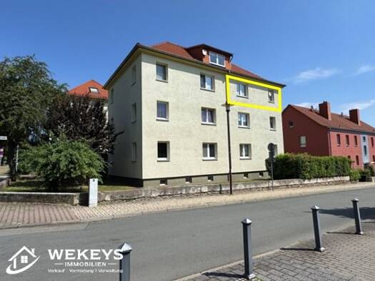 Wohnung zum Kauf 76.000 € 3 Zimmer 54,7 m² 2. Geschoss Bad Langensalza Bad Langensalza 99947