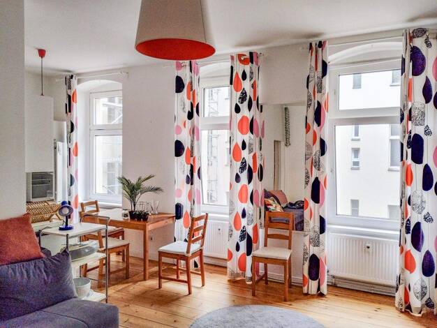 Wohnung zur Miete Wohnen auf Zeit 1.475 € 2 Zimmer 53 m² frei ab sofort Gotzkowskystr. 14 Moabit Berlin 10555