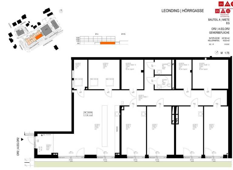 Ladenfläche zur Miete - Erstbezug provisionsfrei 12 € Salzburger Straße 320 Leonding 4060