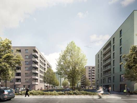 Wohnung zur Miete 1.134 € 3 Zimmer 71,8 m² 6. Geschoss Senftenberger Ring 47 A Märkisches Viertel Reinickendorf 13435