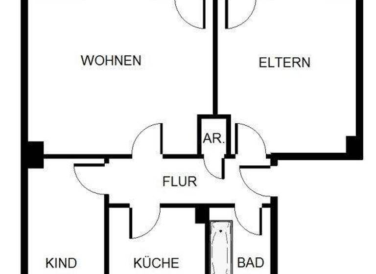 Wohnung zur Miete 1.065 € 2 Zimmer 69 m² frei ab 08.03.2026 Homarstr. 9 Rath/Heumar Köln 51107