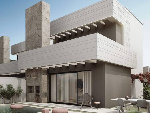 Doppelhaushälfte zum Kauf provisionsfrei 393.930 € 3 Zimmer 118 m² 245 m² Grundstück Cáceres