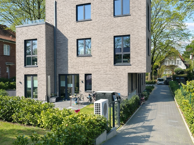 Penthouse zur Miete 2.570 € 4 Zimmer 127 m² 1. Geschoss Foßredder 31 Volksdorf Hamburg 22359