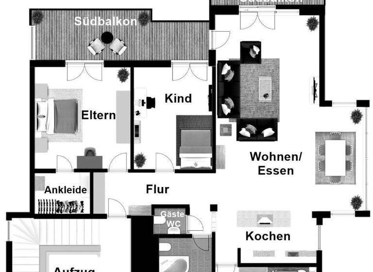 Wohnung zum Kauf 1.250.000 € 4,5 Zimmer 136 m² frei ab sofort Staad Konstanz 78464