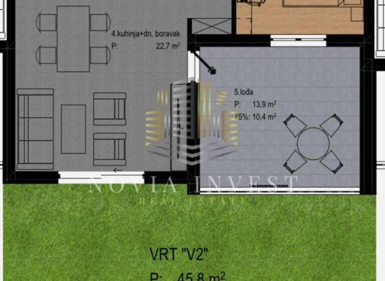 Wohnung zum Kauf 220.490 € 131 m² Vostarnica - Poluotok