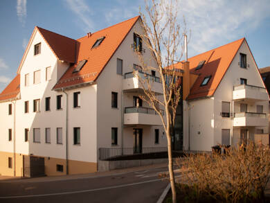 Wohnung zur Miete 880 € 3 Zimmer 78,1 m² 1. Geschoss frei ab 01.10.2025 Kirchstraße 61 Nordheim Nordheim 74226