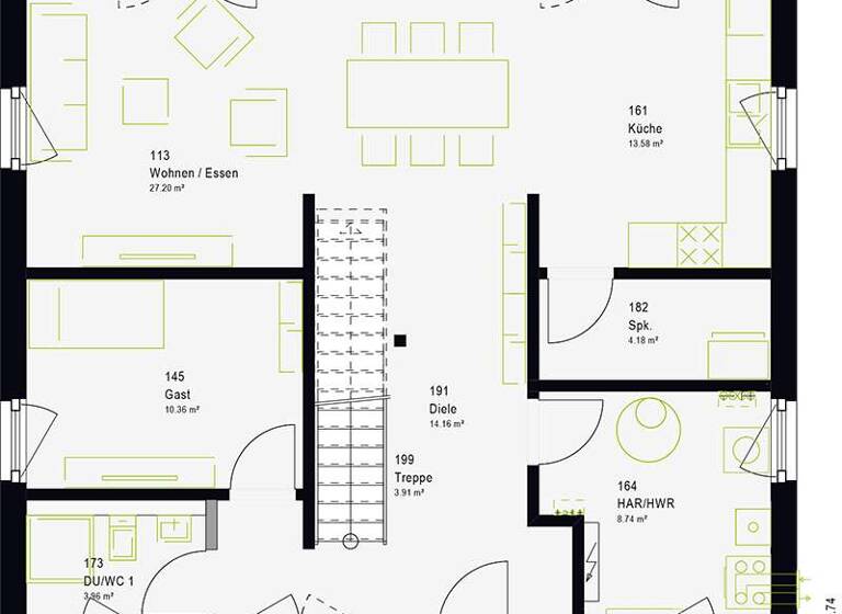 Einfamilienhaus zum Kauf - Erstbezug provisionsfrei 418.699 € 6 Zimmer 169 m² 610 m² Grundstück Merzenich 52399