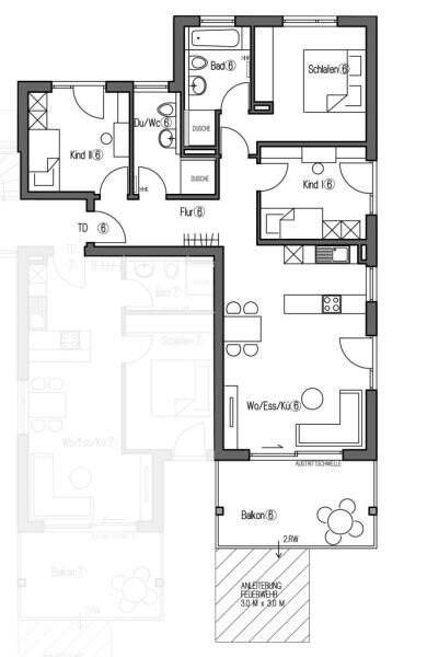 Wohnung zum Kauf provisionsfrei 619.900 € 4 Zimmer 93,3 m²<br/>Wohnfläche Beethovenstraße 64 Ost Ludwigsburg 71640