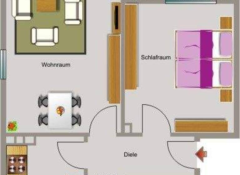 Wohnung zur Miete 407 € 2,5 Zimmer 55 m² 2. Geschoss frei ab 01.05.2026 Waterkampstraße 29 Marxloh Duisburg 47169