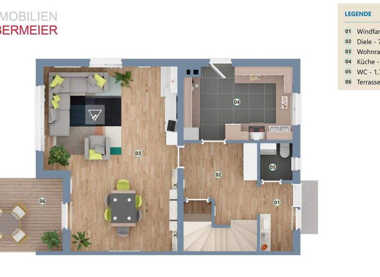 Reihenendhaus zum Kauf 725.000 € 4 Zimmer 118 m² 268 m² Grundstück Ramersdorf-Perlach München 81737