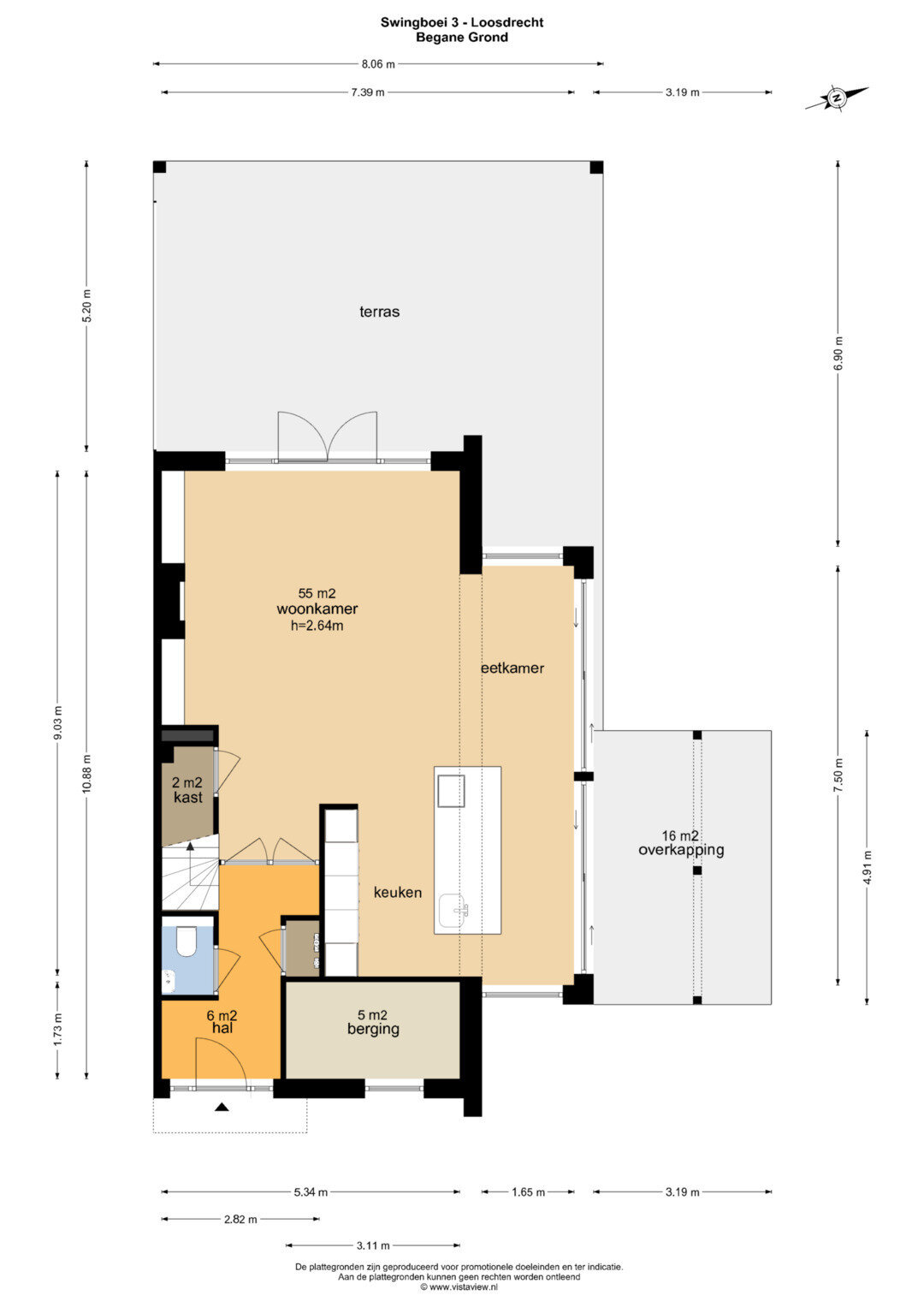 Villa zum Kauf 1.475.000 € 6 Zimmer 171 m²<br/>Wohnfläche 210 m²<br/>Grundstück swingboei 3 loosdrecht 1231 HE