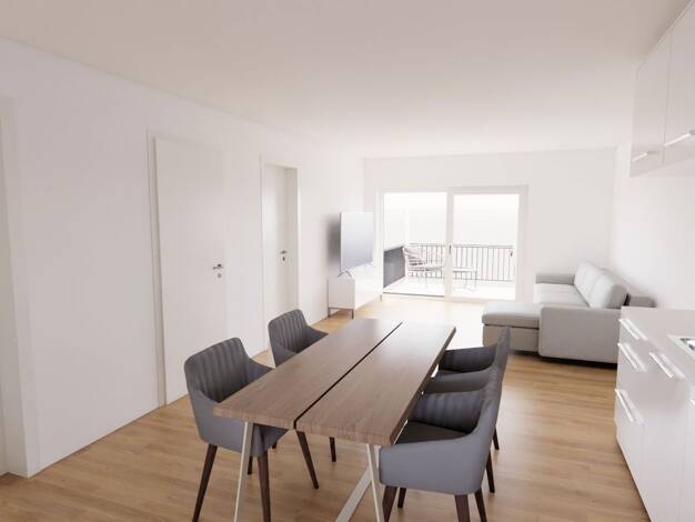 Wohnung zum Kauf - Erstbezug provisionsfrei 250.000 € 3 Zimmer 50 m² EG Alte Marktstraße 2 Gebrazhofen Leutkirch im Allgäu 88299