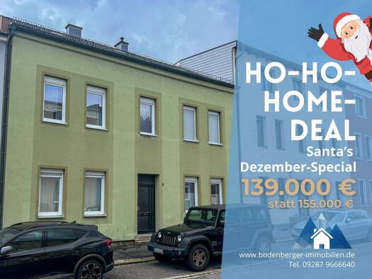 Reihenmittelhaus zum Kauf 139.000 € 8 Zimmer 150 m² 250 m² Grundstück Selb 95100