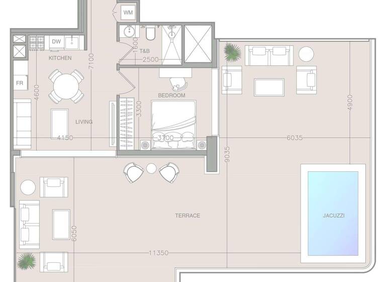 Wohnung zum Kauf provisionsfrei 528.877 € 2 Zimmer 147,9 m² Dubai 00000