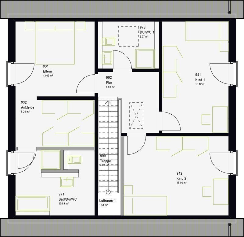 Einfamilienhaus zum Kauf provisionsfrei 391.909 € 5 Zimmer 169 m²<br/>Wohnfläche 500 m²<br/>Grundstück Fell Fell 54341