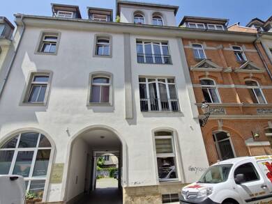 Wohnung zur Miete 390 € 2 Zimmer 39,3 m² 2. Geschoss frei ab 01.08.2025 Quergasse 6 Jena - West Jena 07743