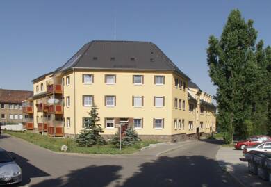 Wohnung zur Miete 401 € 2 Zimmer 61,7 m² 1. Geschoss Karl-Marx-Hof 10 Pausitzer Delle Riesa 01589