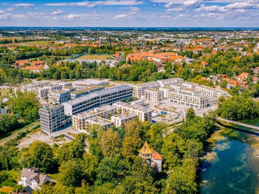 Wohnung zum Kauf - Erstbezug provisionsfrei 439.900 € 1,5 Zimmer 47,3 m² 3. Geschoss Landsberg Landsberg am Lech 86899
