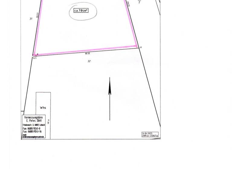 Grundstück zum Kauf 50.000 € 784 m² Grundstück Dirmingen Eppelborn 66571