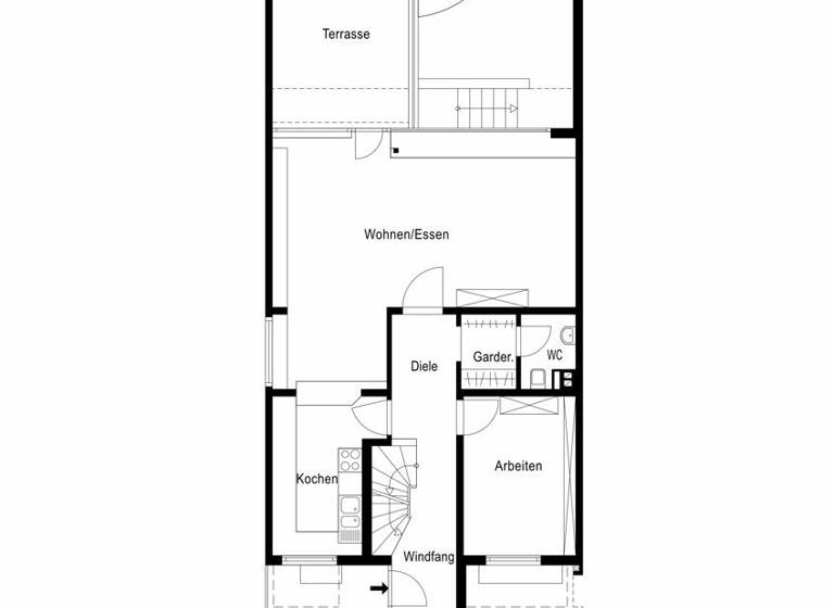 Reihenmittelhaus zum Kauf 599.000 € 7 Zimmer 147 m² 292 m² Grundstück Am Haferkamp 76 Wersten Düsseldorf / Wersten 40589