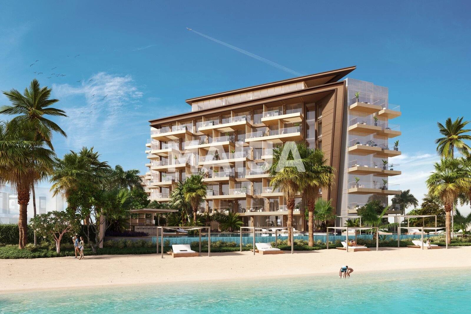 Apartment zum Kauf 2.840.514,91 € 4 Zimmer 160 m²<br/>Wohnfläche 6.<br/>Geschoss Dubai Palm Jume