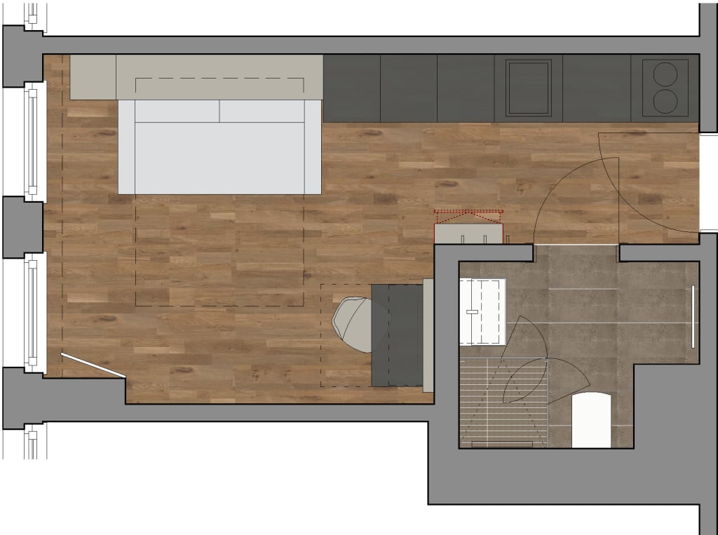 Wohnung zur Miete Wohnen auf Zeit 1.008 € 1 Zimmer 17 m²<br/>Wohnfläche 25.12.2024<br/>Verfügbarkeit Lindenallee Stadtkern Essen 45127