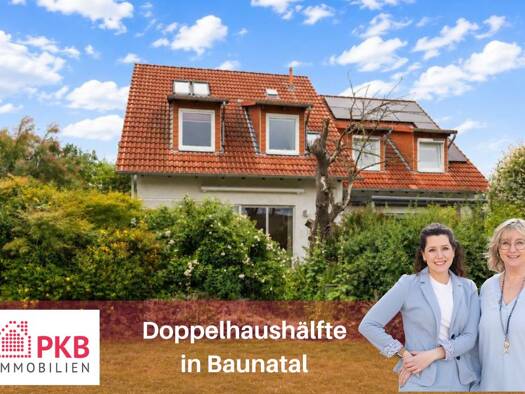 Doppelhaushälfte zum Kauf 339.000 € 4 Zimmer 111,5 m² 317 m² Grundstück Großenritte Baunatal 34225