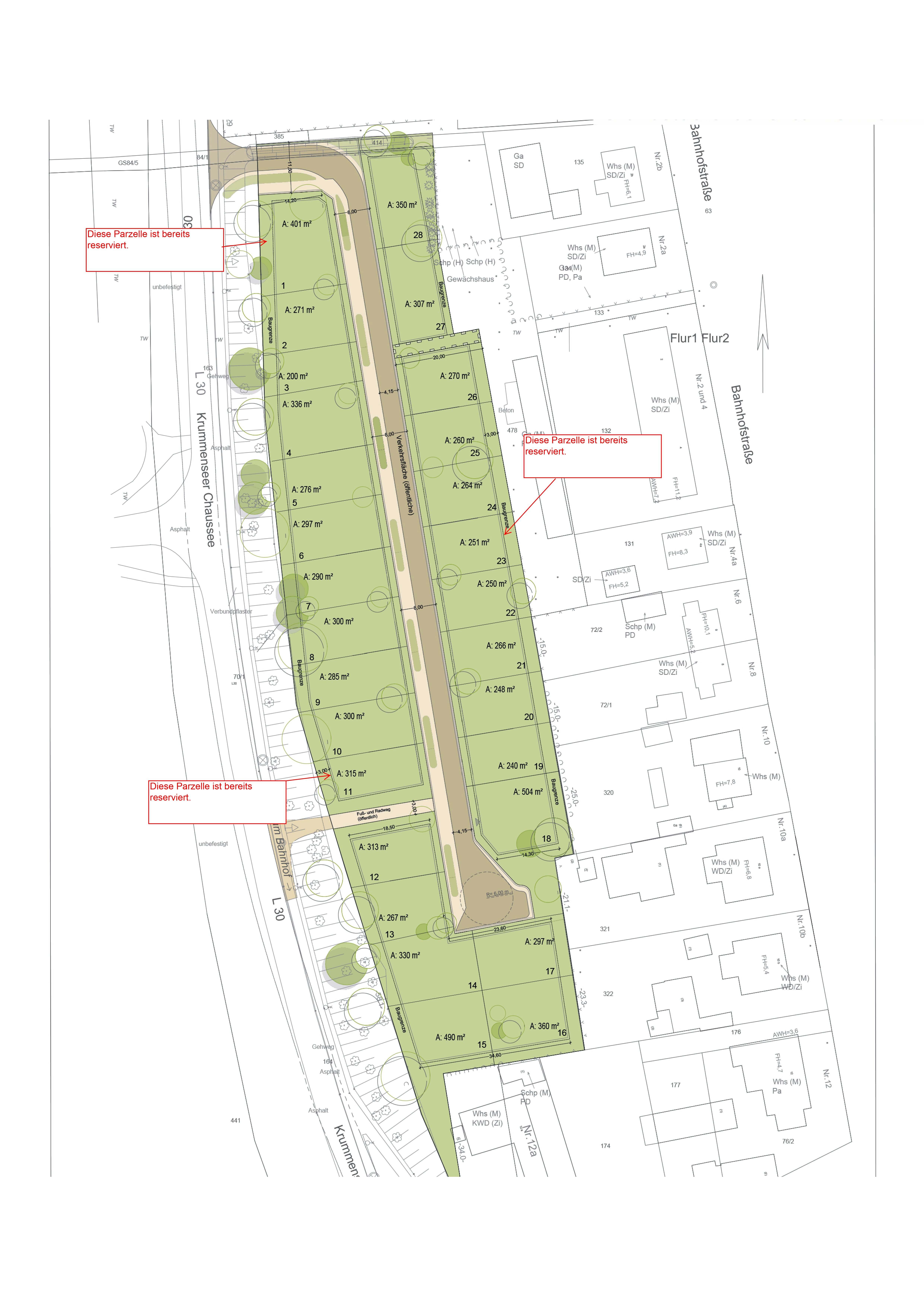 Grundstück zum Kauf 285.000 € 200 m²<br/>Grundstück Seefeld Werneuchen 16356