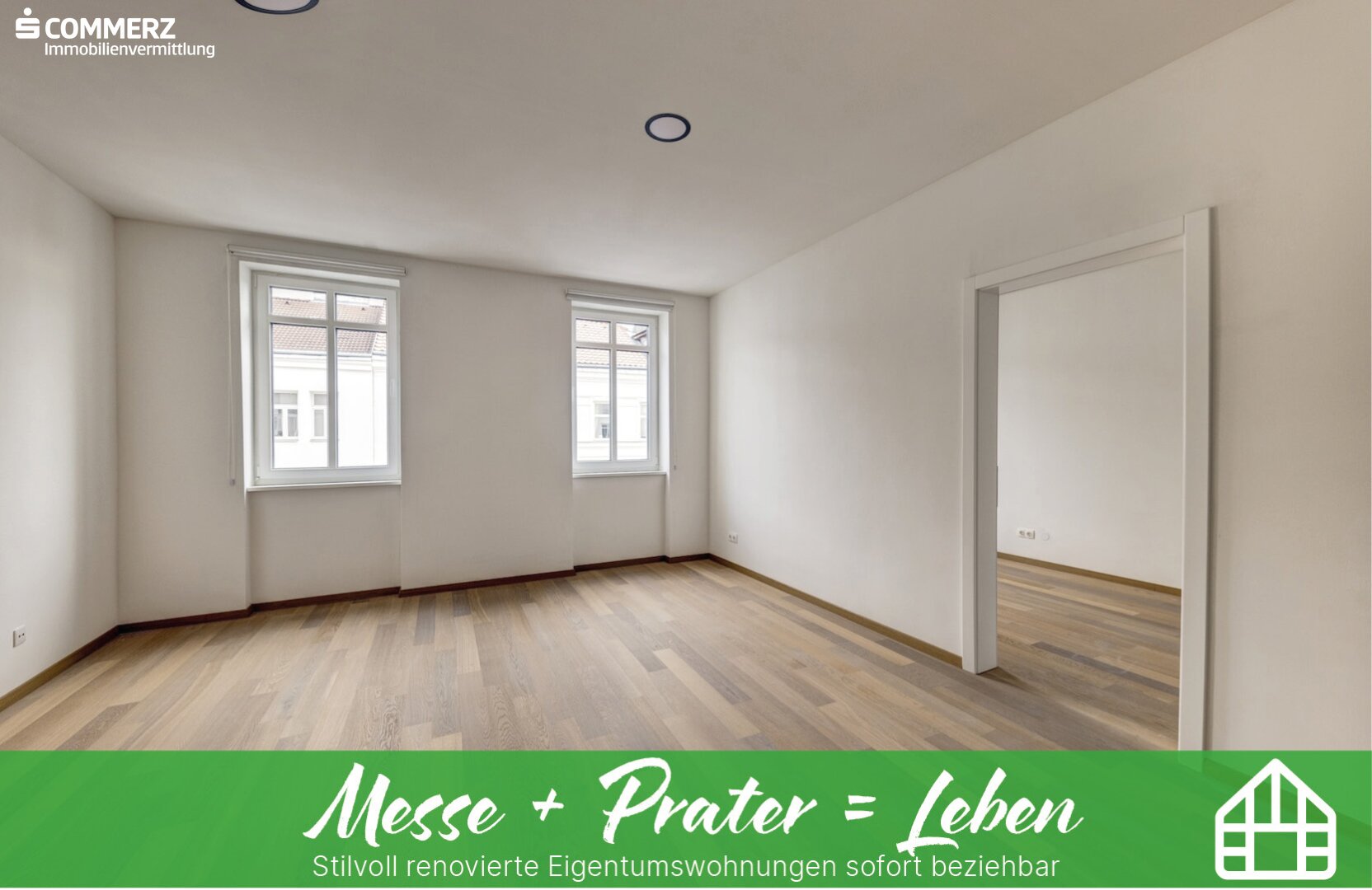 Wohnung zum Kauf 549.000 € 3 Zimmer 65,3 m²<br/>Wohnfläche 3.<br/>Geschoss Wien 1020