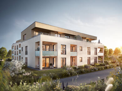 Wohnung zum Kauf - Neubau provisionsfrei 489.800 € 3,5 Zimmer 77,4 m² 1. Geschoss Am Rotweg 3/1 Großingersheim Ingersheim 74379