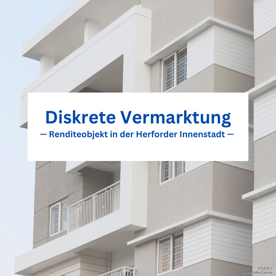 Wohn- und Geschäftshaus zum Kauf als Kapitalanlage geeignet 1.430.000 € 14 Zimmer 665 m²<br/>Fläche 181 m²<br/>Grundstück Herford-Stadt Herford 32052