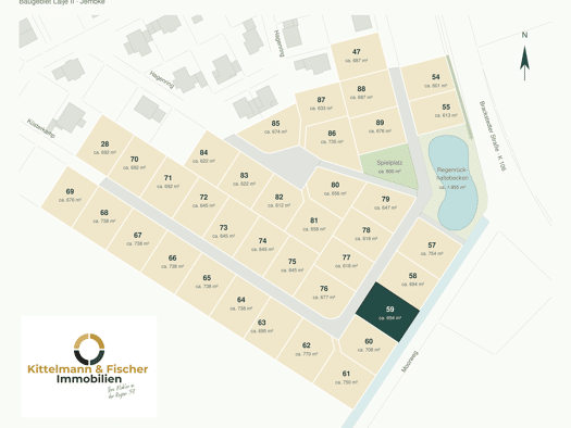 Grundstück zum Kauf provisionsfrei 200.566 € 694 m² Grundstück Küsterkamp 76 Jembke 38477