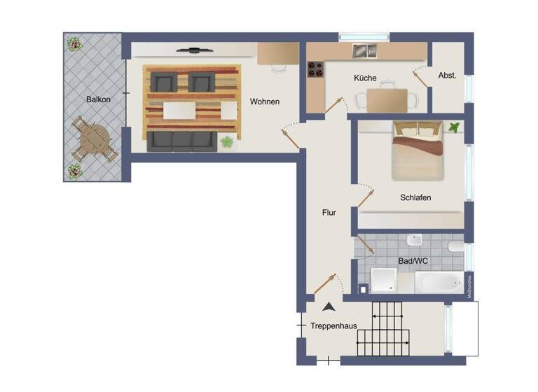 Wohnung zum Kauf 158.000 € 2 Zimmer 71,1 m² 1. Geschoss Dobel 75335