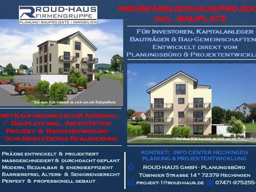 Mehrfamilienhaus zum Kauf 1 Zimmer Rohrdorf Meßkirch 88605