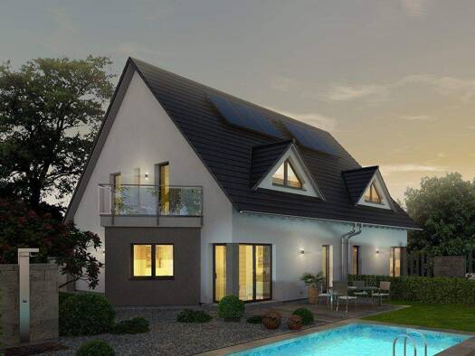 Doppelhaushälfte zum Kauf provisionsfrei 469.679 € 4 Zimmer 125 m² 375 m² Grundstück Gambach Münzenberg 35516