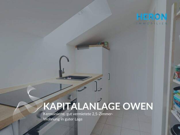 Wohnung zum Kauf 159.000 € 2,5 Zimmer 40 m² 3. Geschoss Owen 73277