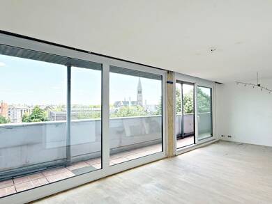 Penthouse zur Miete 1.650 € 2 Zimmer 104 m² 5. Geschoss frei ab 01.06.2025 Stadtmitte Düsseldorf / Bilk 40225